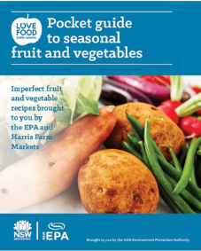 Cover of winter seasonal food guide