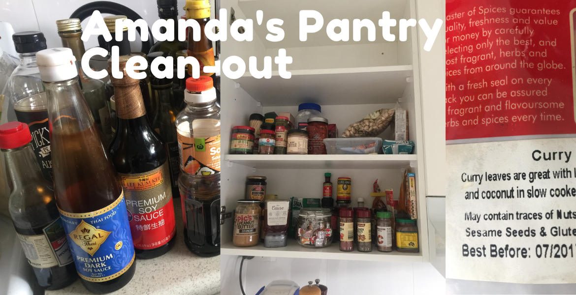 Collection of pantry items