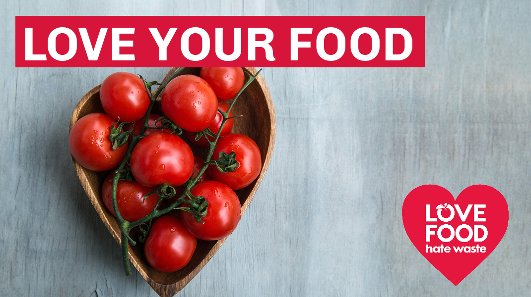 tomatoes in a heart-shaped bowl